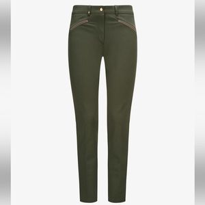 Pamela Henson Women’s Pant in Dark Green US Size 8